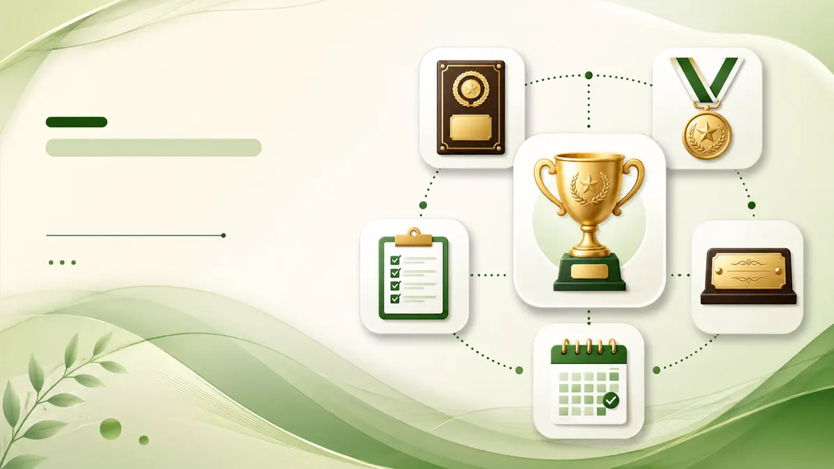 Awards and recognition planning